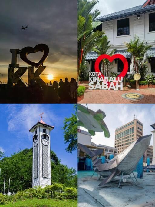 Kota Kinabalu City The Shore - Lucky 7 Homestay Екстер'єр фото